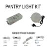 pantry light kit for one or two doors